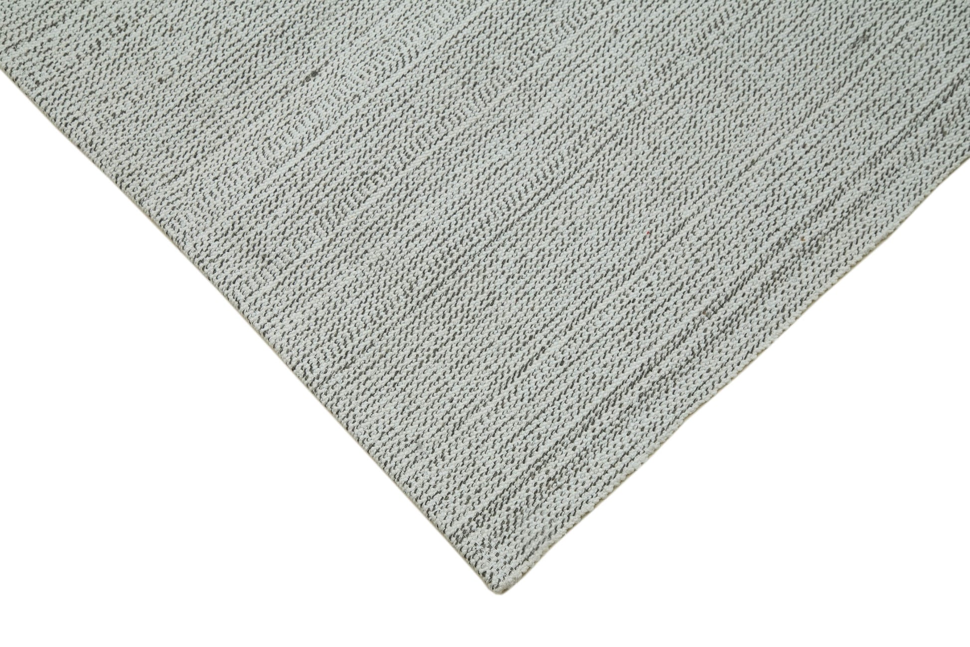 Vintage Flatweave Bej Eskitme Pamuk Yün El Dokuma Halısı 305x418 Agacan