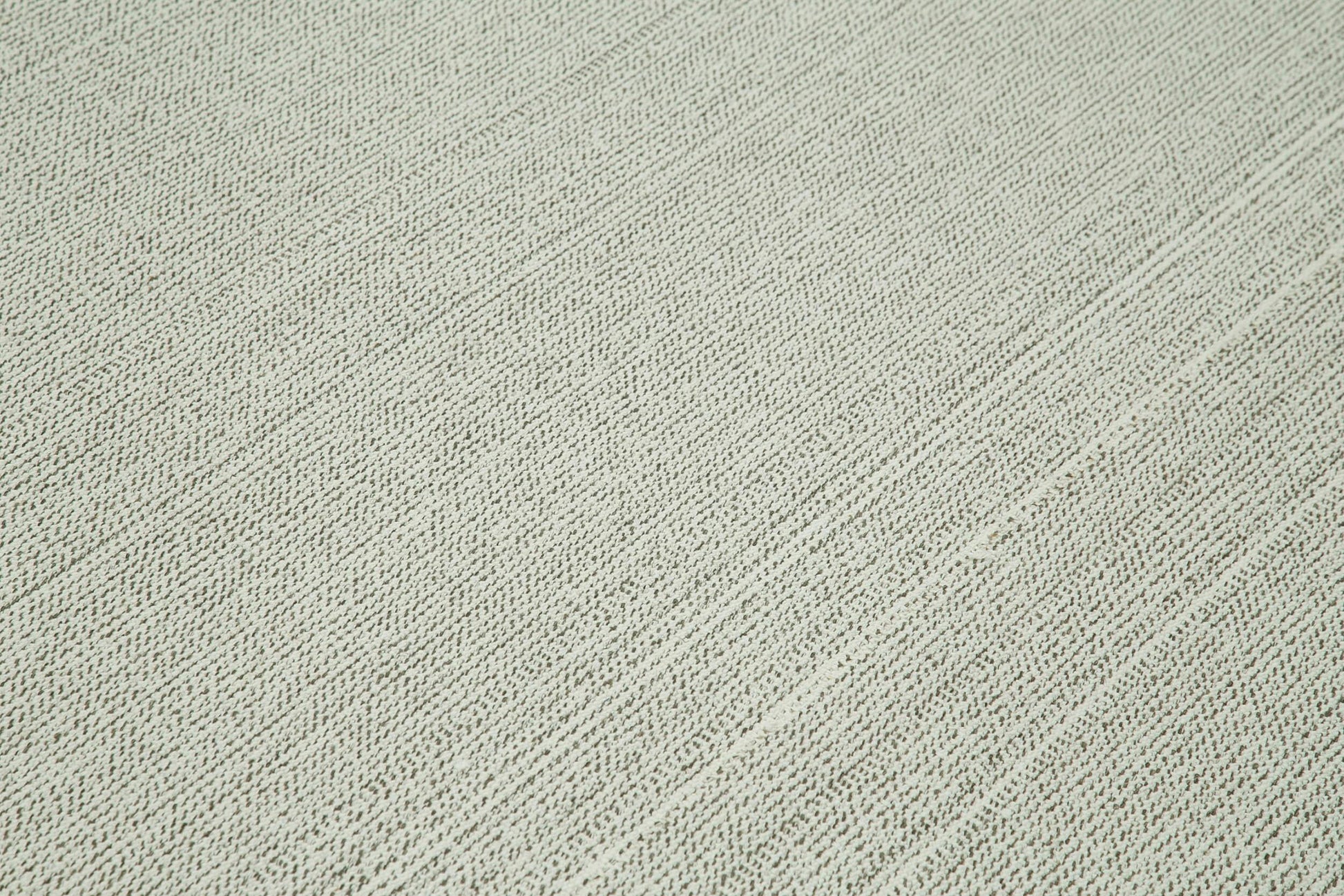 Vintage Flatweave Bej Eskitme Pamuk Yün El Dokuma Halısı 305x372 Agacan
