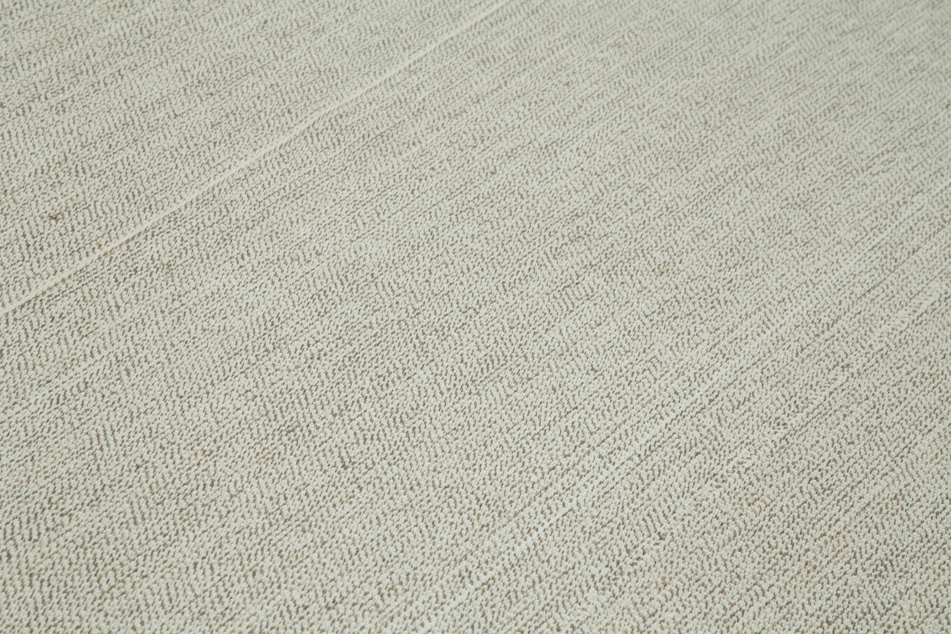 Vintage Flatweave Bej Eskitme Pamuk Yün El Dokuma Halısı 281x343 Agacan