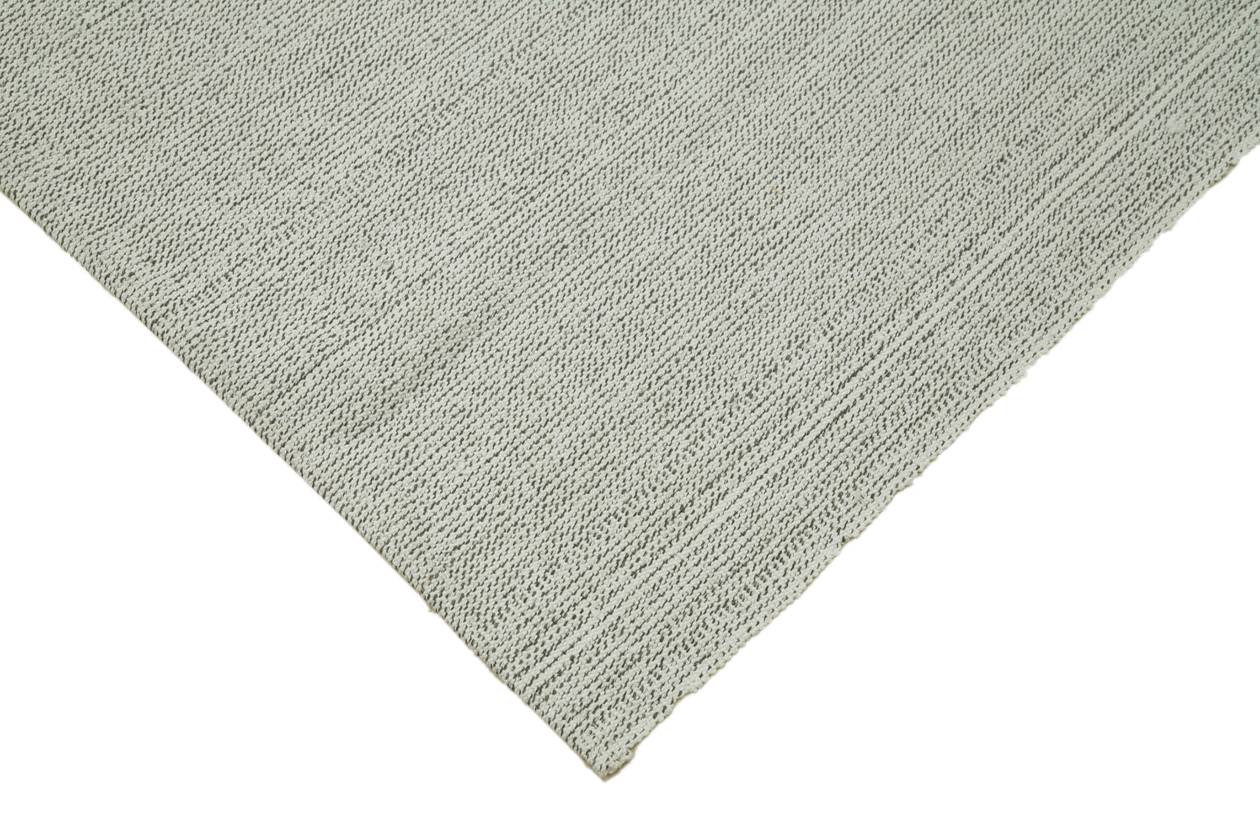 Vintage Flatweave Bej Eskitme Pamuk Yün El Dokuma Halısı 306x415 Agacan