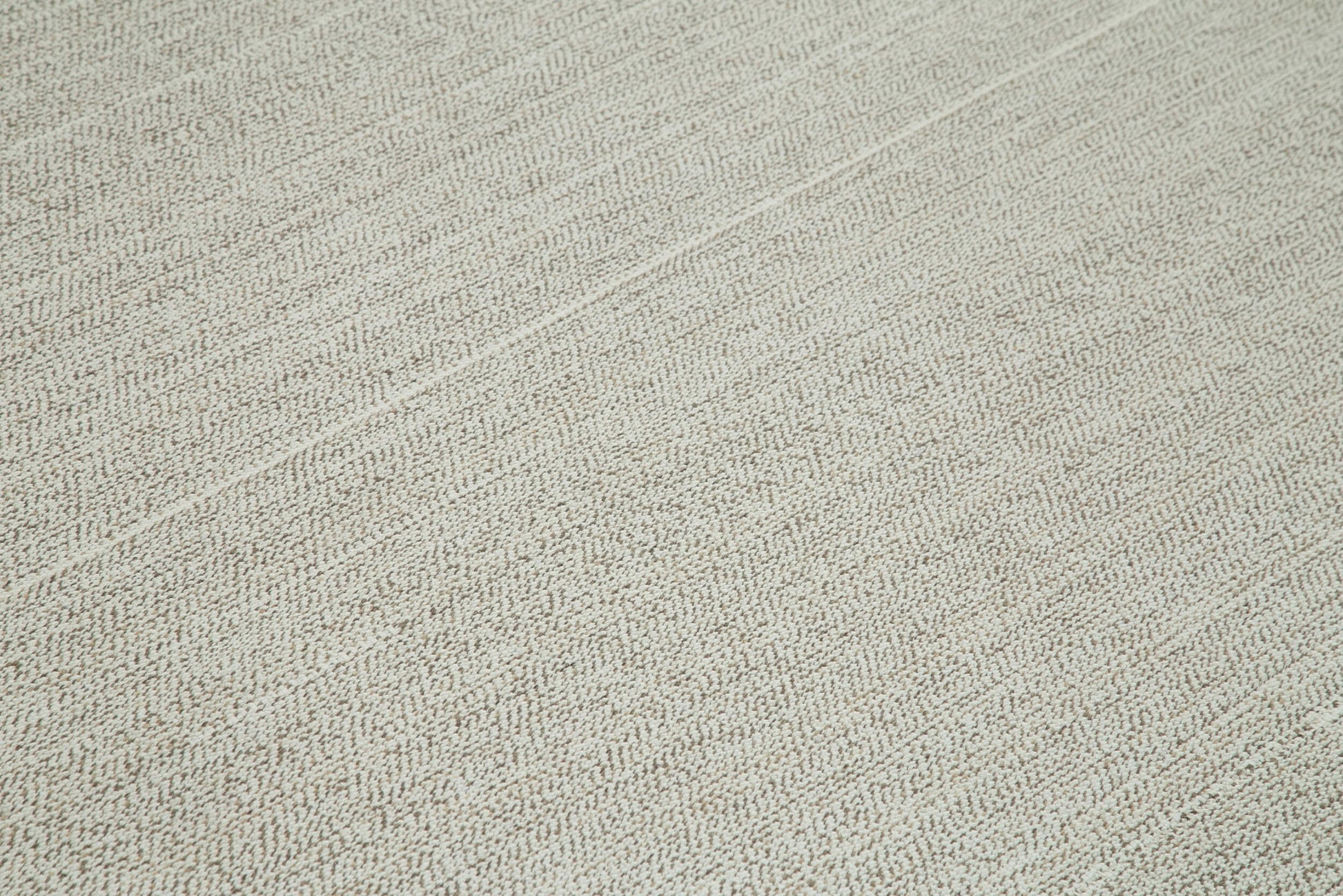 Vintage Flatweave Bej Eskitme Pamuk Yün El Dokuma Halısı 278x304 Agacan