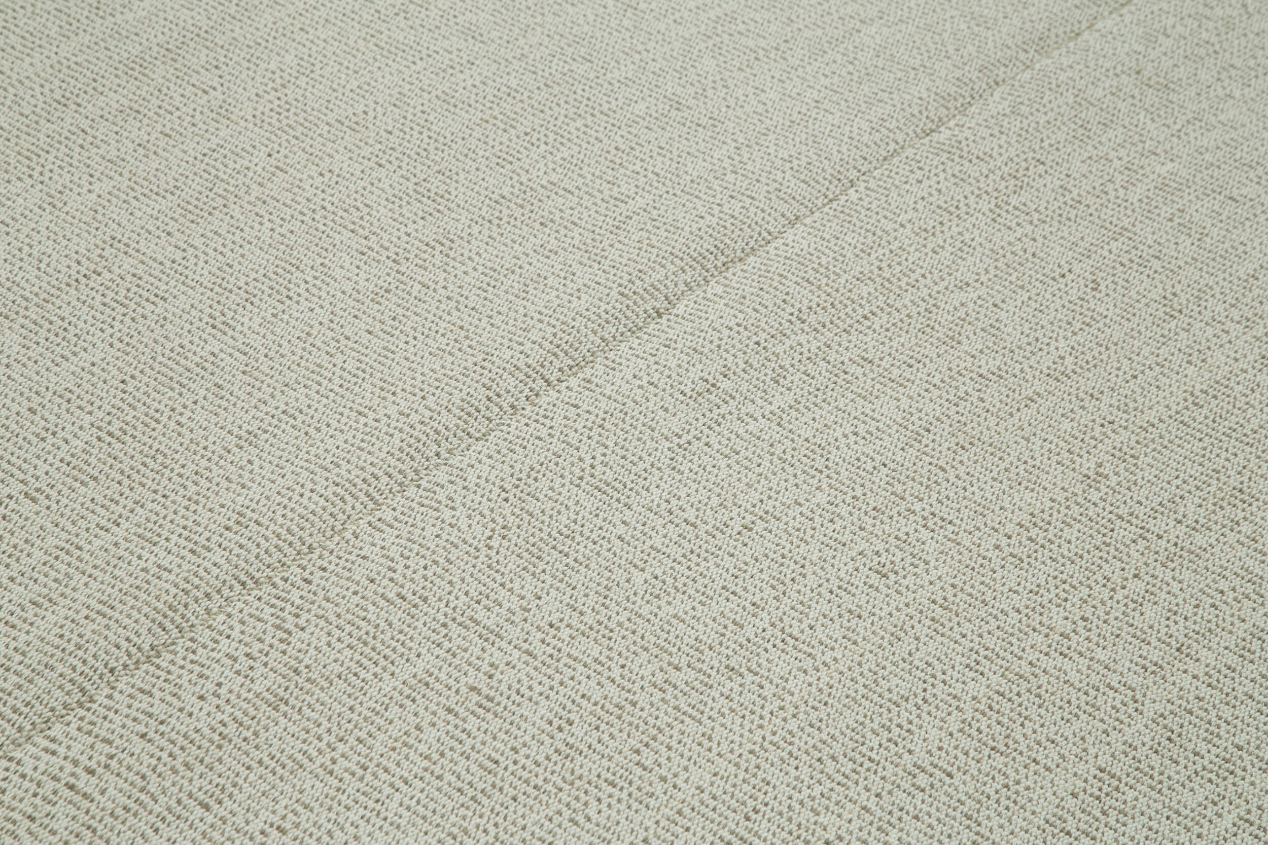 Vintage Flatweave Bej Eskitme Pamuk Yün El Dokuma Halısı 271x338 Agacan