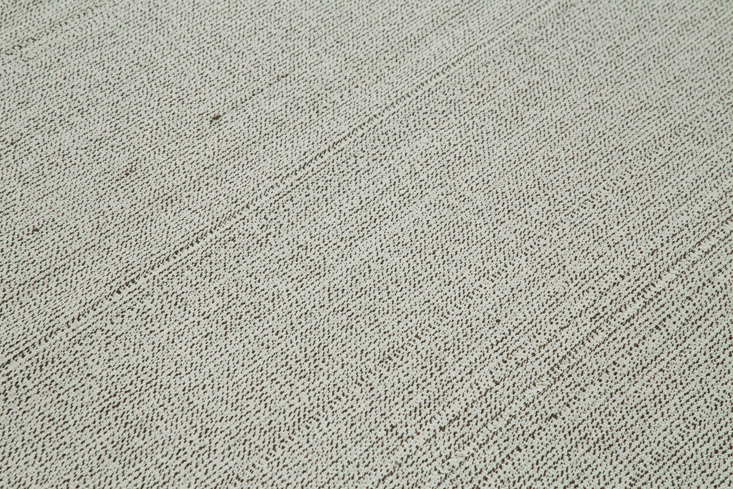 Vintage Flatweave Bej Eskitme Pamuk Yün El Dokuma Halısı 274x375 Agacan