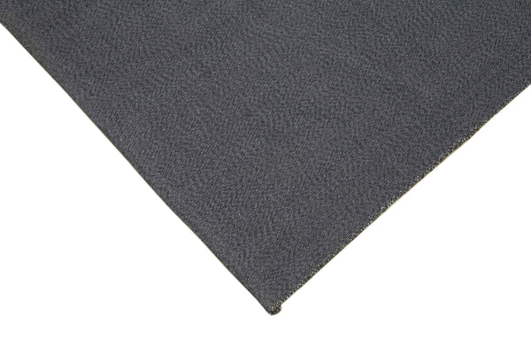 Vintage Flatweave Gri Eskitme Pamuk Yün El Dokuma Halısı 275x369 Agacan