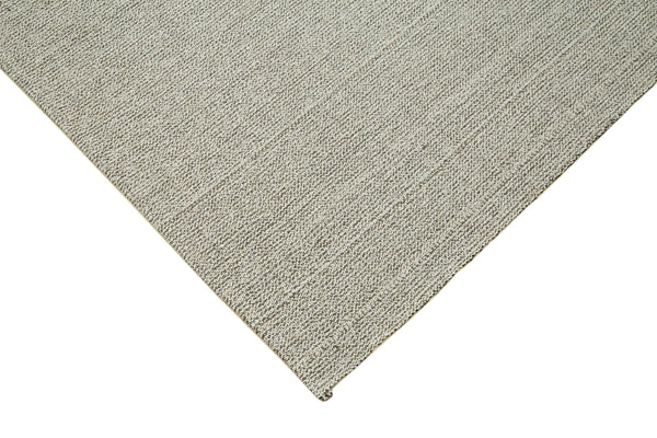 Vintage Flatweave Bej Eskitme Pamuk Yün El Dokuma Halısı 316x382 Agacan
