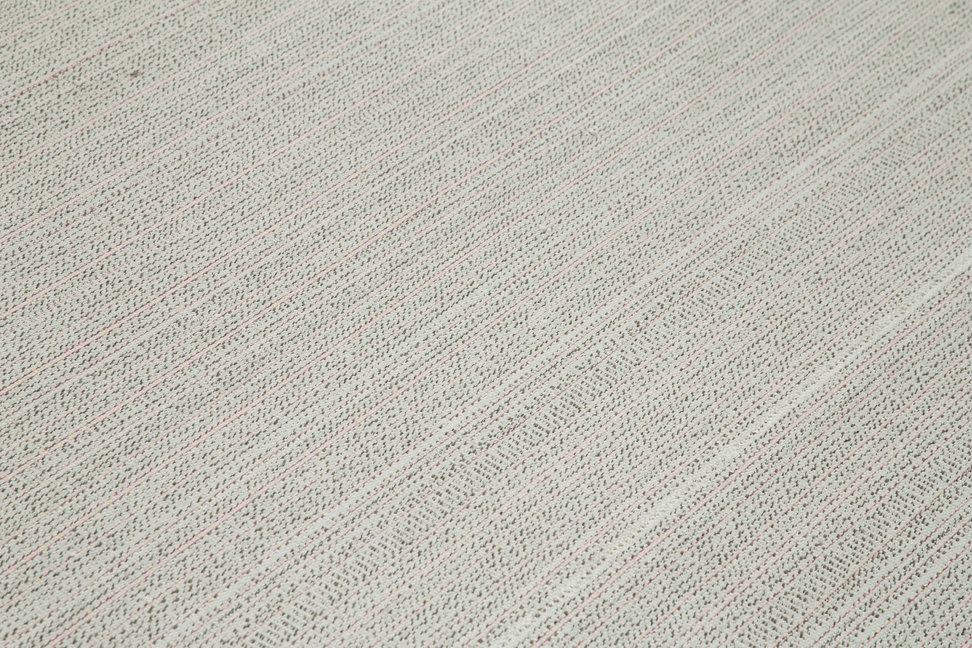 Vintage Flatweave Bej Eskitme Pamuk Yün El Dokuma Halısı 303x418 Agacan