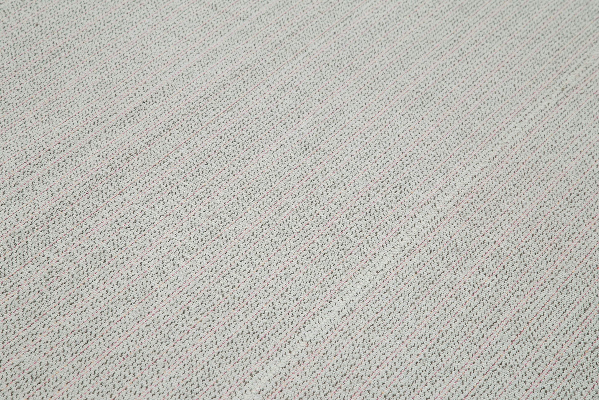 Vintage Flatweave Bej Eskitme Pamuk Yün El Dokuma Halısı 270x375 Agacan