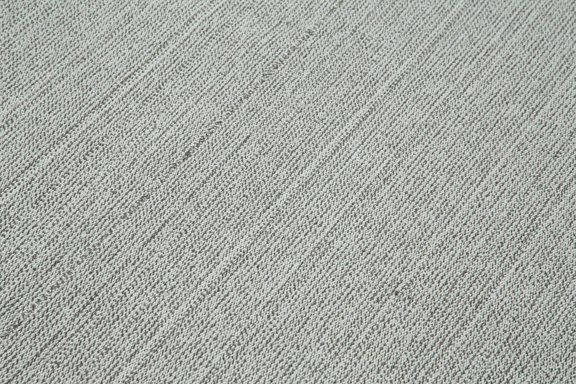 Vintage Flatweave Bej Eskitme Pamuk Yün El Dokuma Halısı 207x307 Agacan