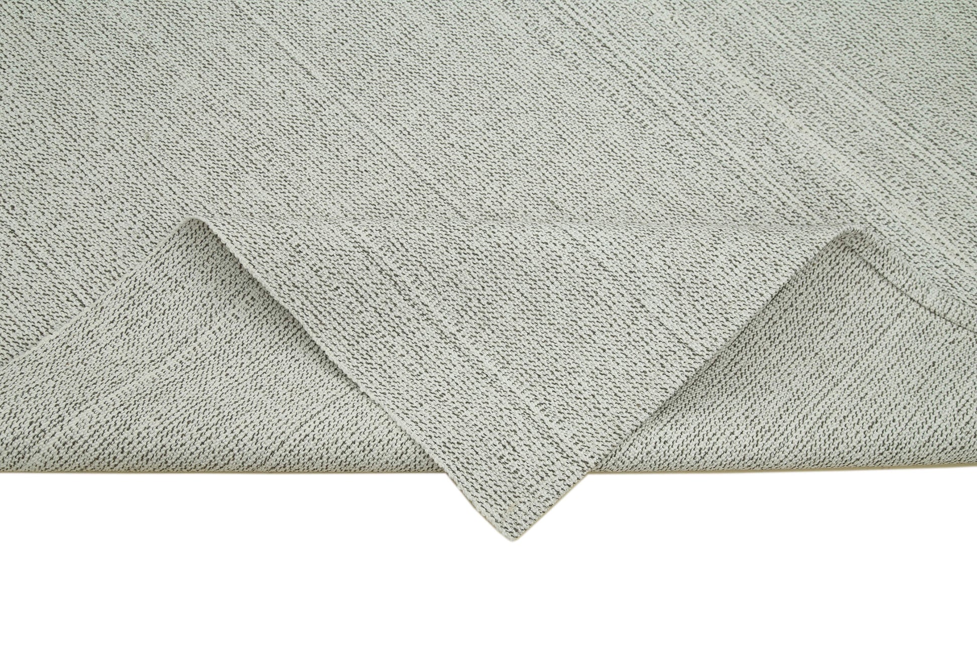 Vintage Flatweave Bej Eskitme Pamuk Yün El Dokuma Halısı 203x294 Agacan