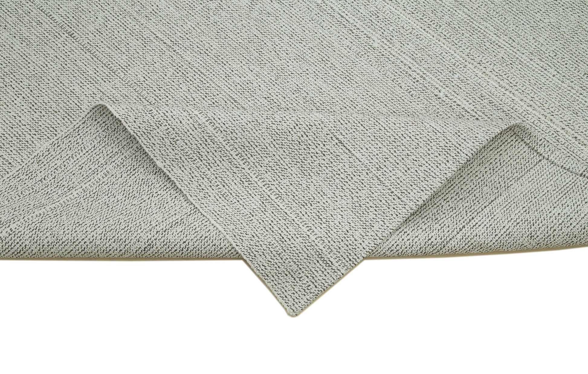 Vintage Flatweave Bej Eskitme Pamuk Yün El Dokuma Halısı 203x345 Agacan