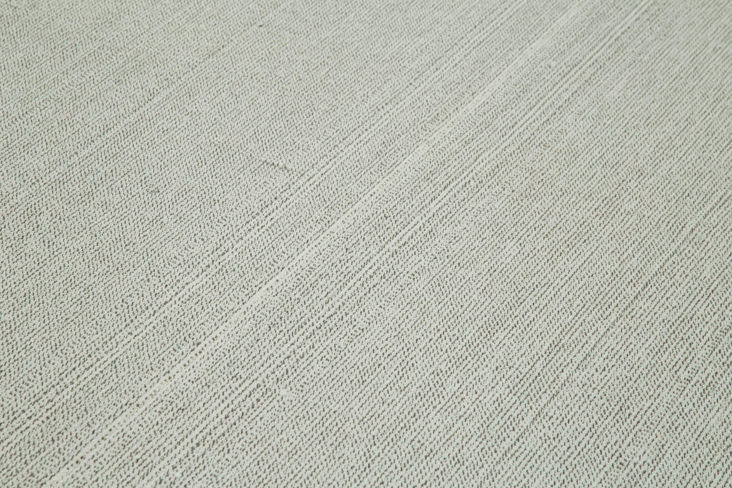 Vintage Flatweave Bej Eskitme Pamuk Yün El Dokuma Halısı 205x343 Agacan