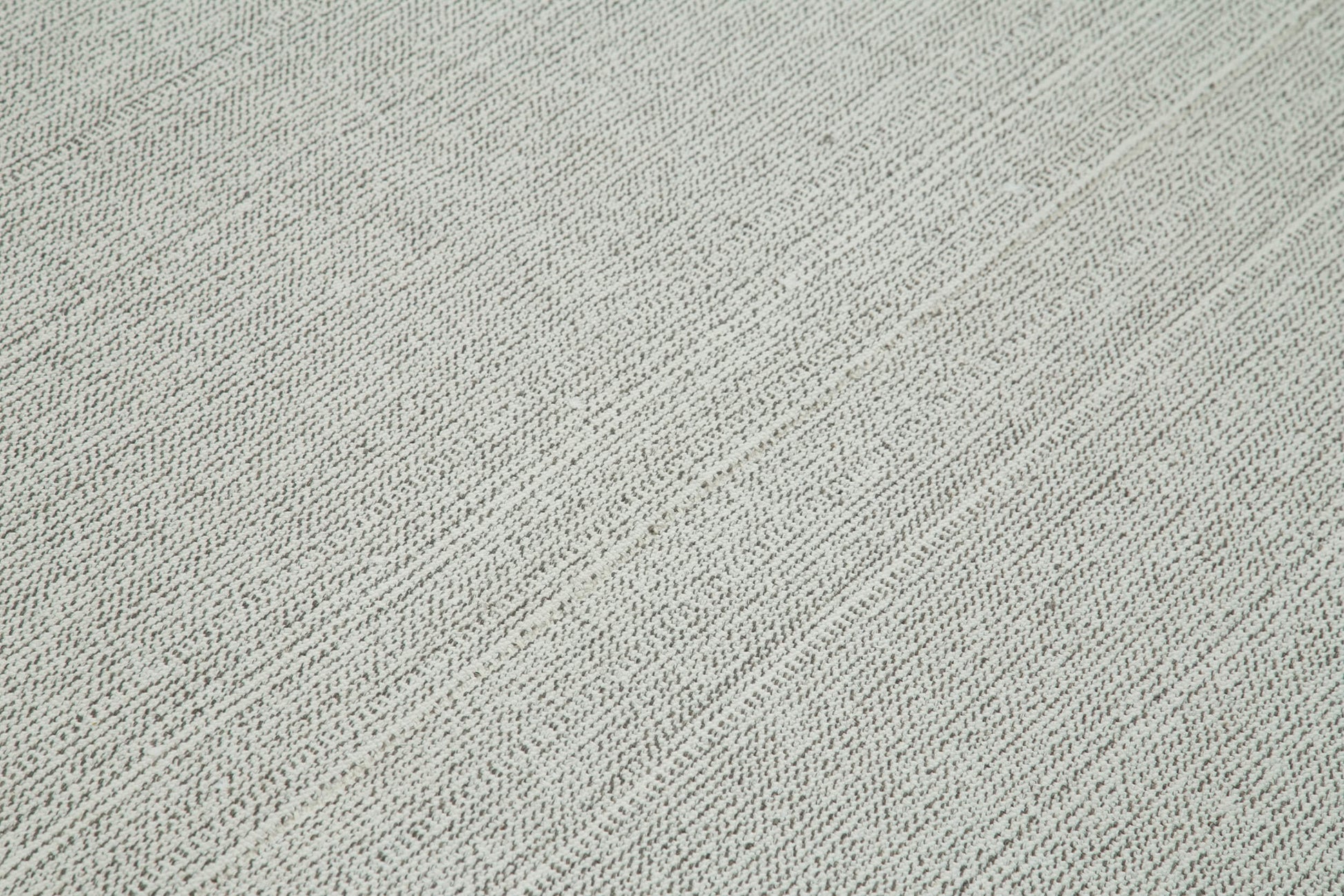 Vintage Flatweave Bej Eskitme Pamuk Yün El Dokuma Halısı 204x296 Agacan