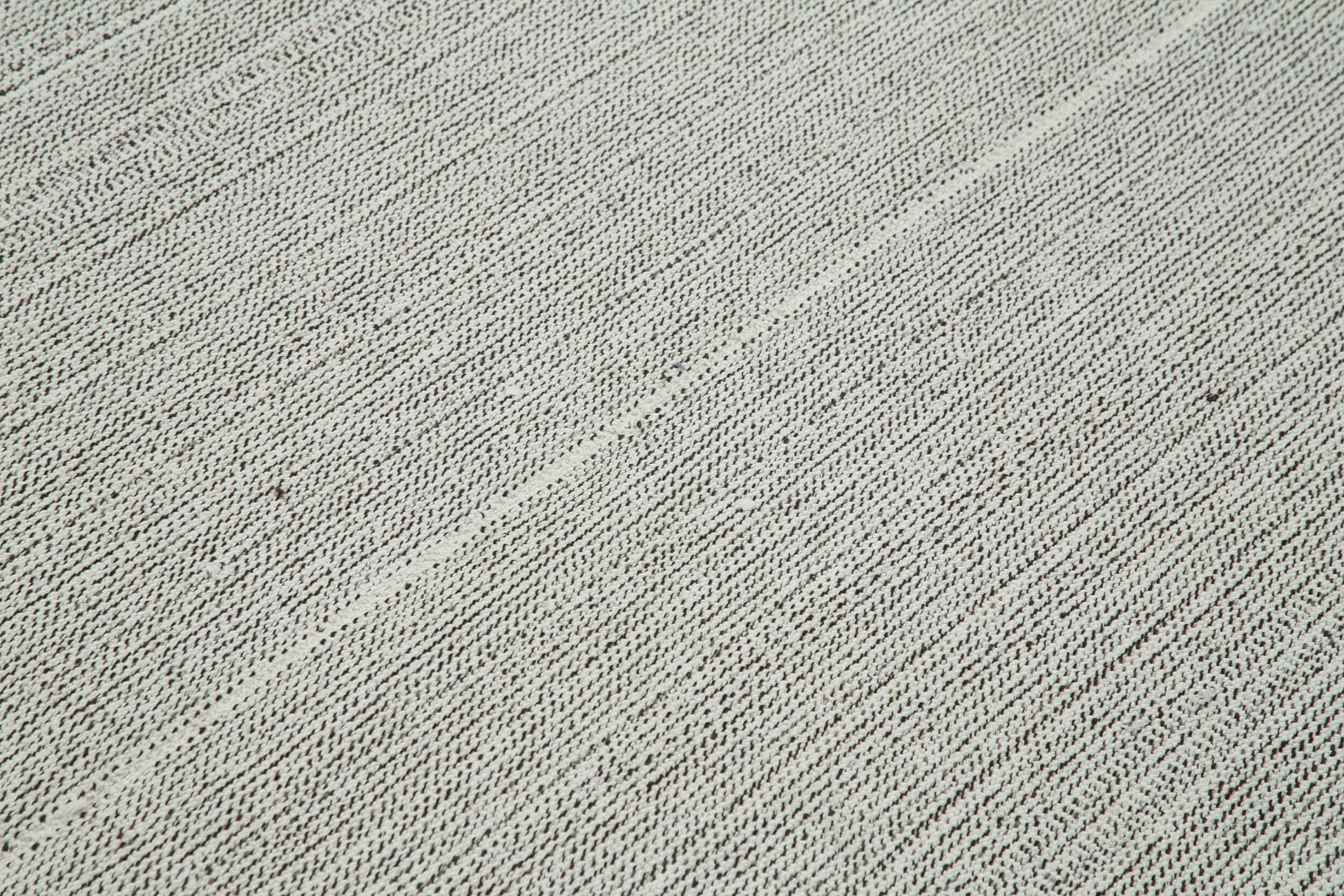 Vintage Flatweave Bej Eskitme Pamuk Yün El Dokuma Halısı 205x300 Agacan