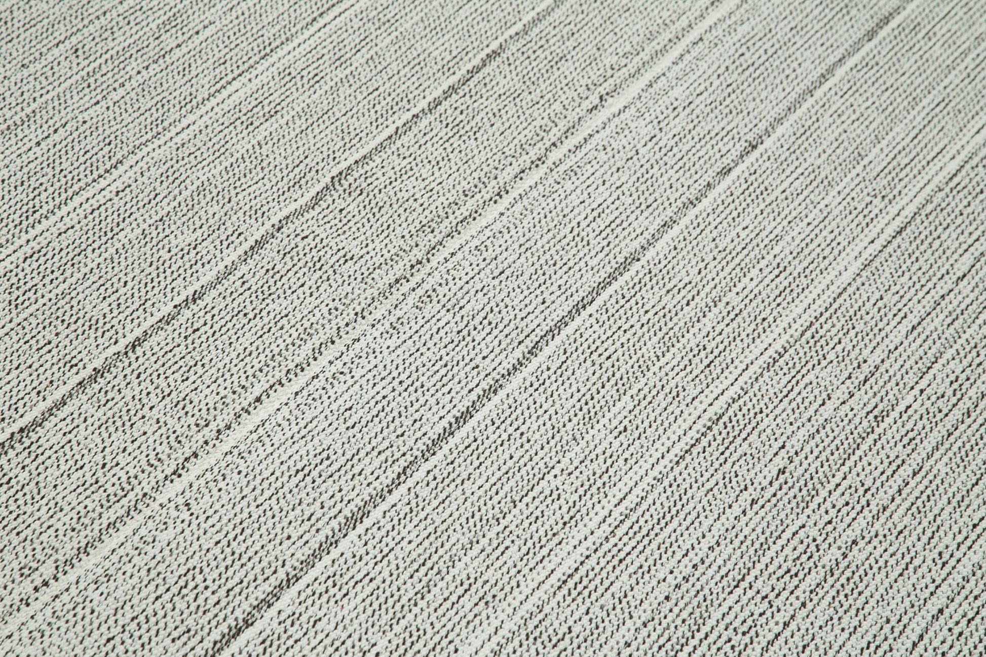 Vintage Flatweave Bej Eskitme Pamuk Yün El Dokuma Halısı 204x298 Agacan