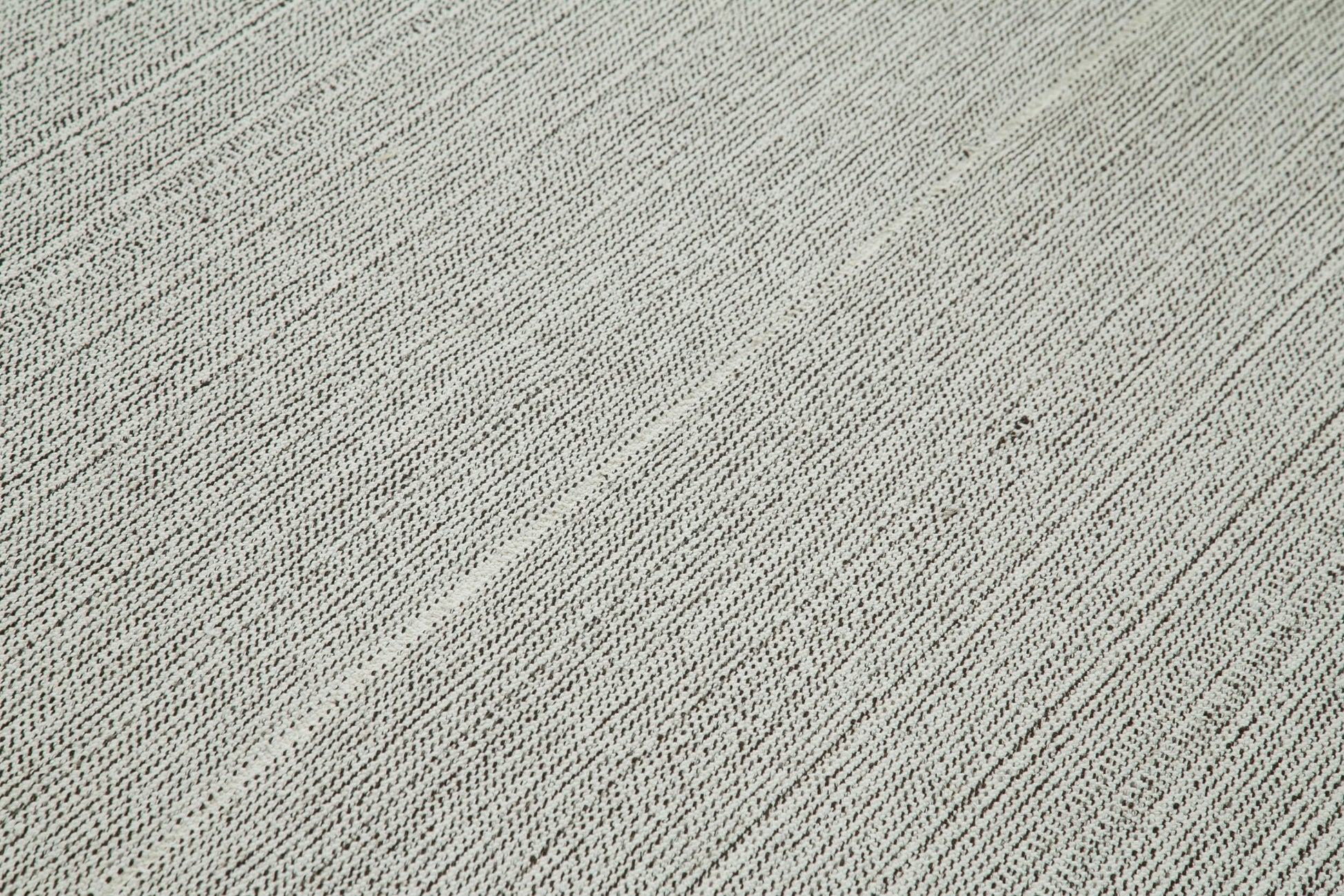 Vintage Flatweave Bej Eskitme Pamuk Yün El Dokuma Halısı 204x306 Agacan