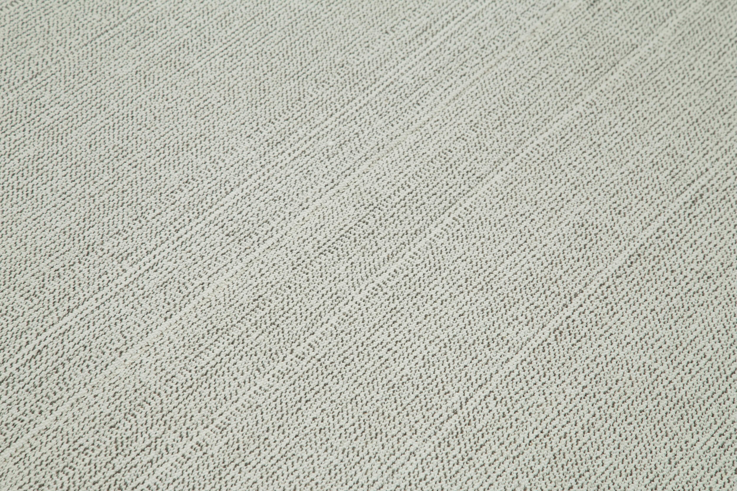 Vintage Flatweave Bej Eskitme Pamuk Yün El Dokuma Halısı 204x336 Agacan