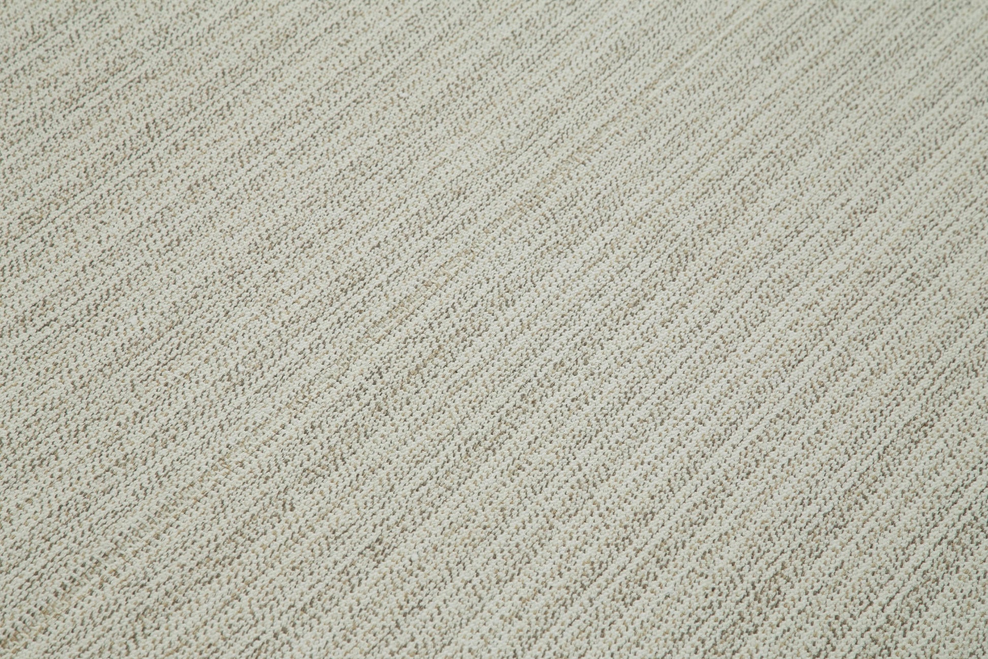 Vintage Flatweave Bej Eskitme Pamuk Yün El Dokuma Halısı 210x305 Agacan