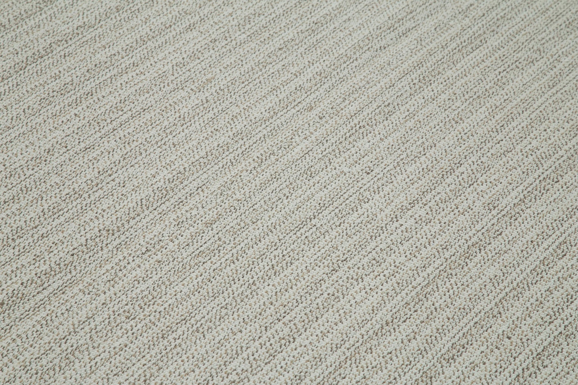 Vintage Flatweave Bej Eskitme Pamuk Yün El Dokuma Halısı 212x334 Agacan