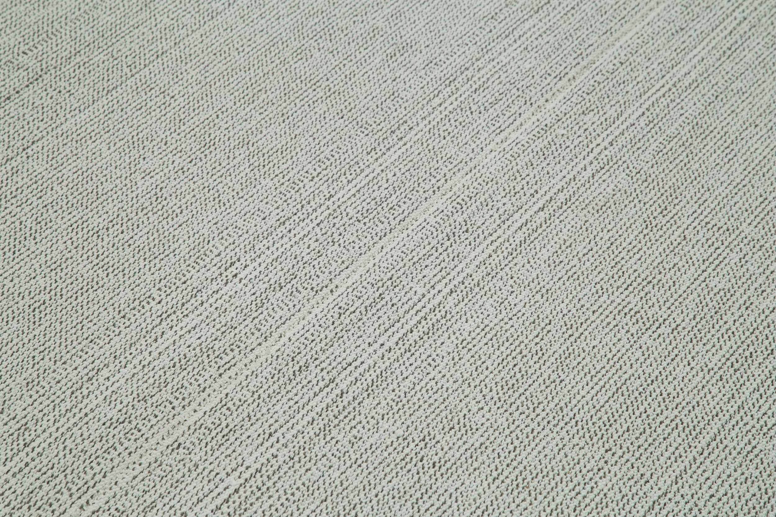 Vintage Flatweave Bej Eskitme Pamuk Yün El Dokuma Halısı 205x325 Agacan