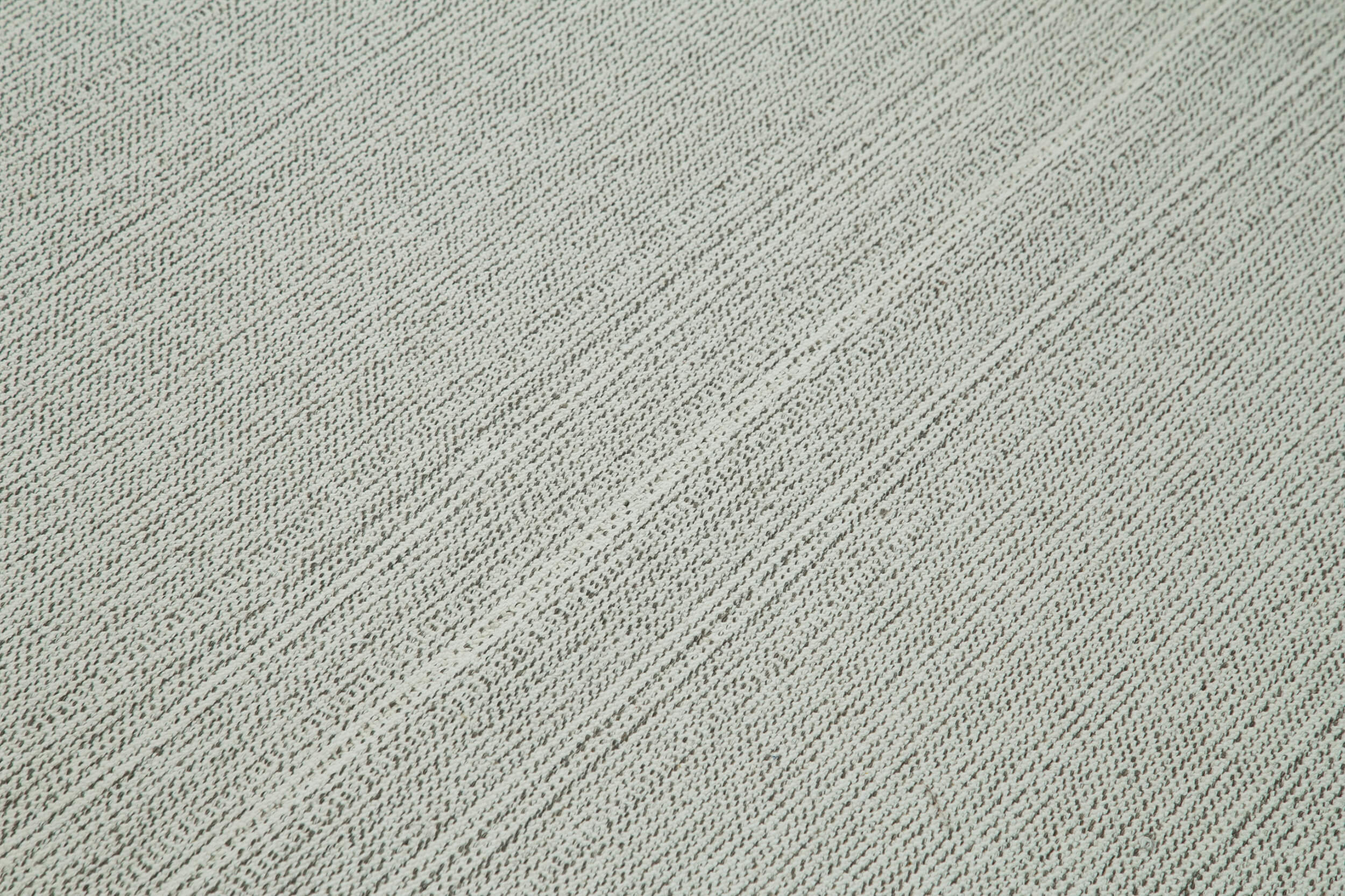 Vintage Flatweave Bej Eskitme Pamuk Yün El Dokuma Halısı 205x315 Agacan