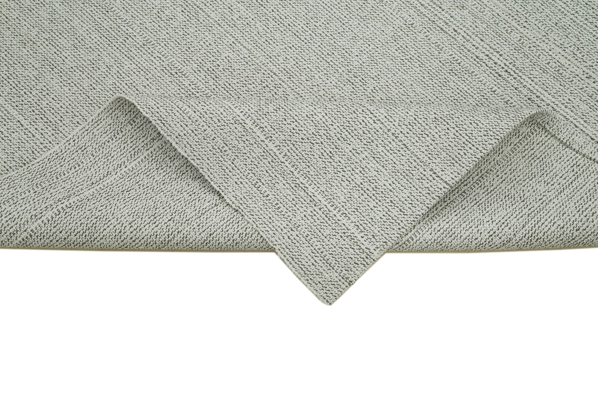 Vintage Flatweave Bej Eskitme Pamuk Yün El Dokuma Halısı 205x315 Agacan