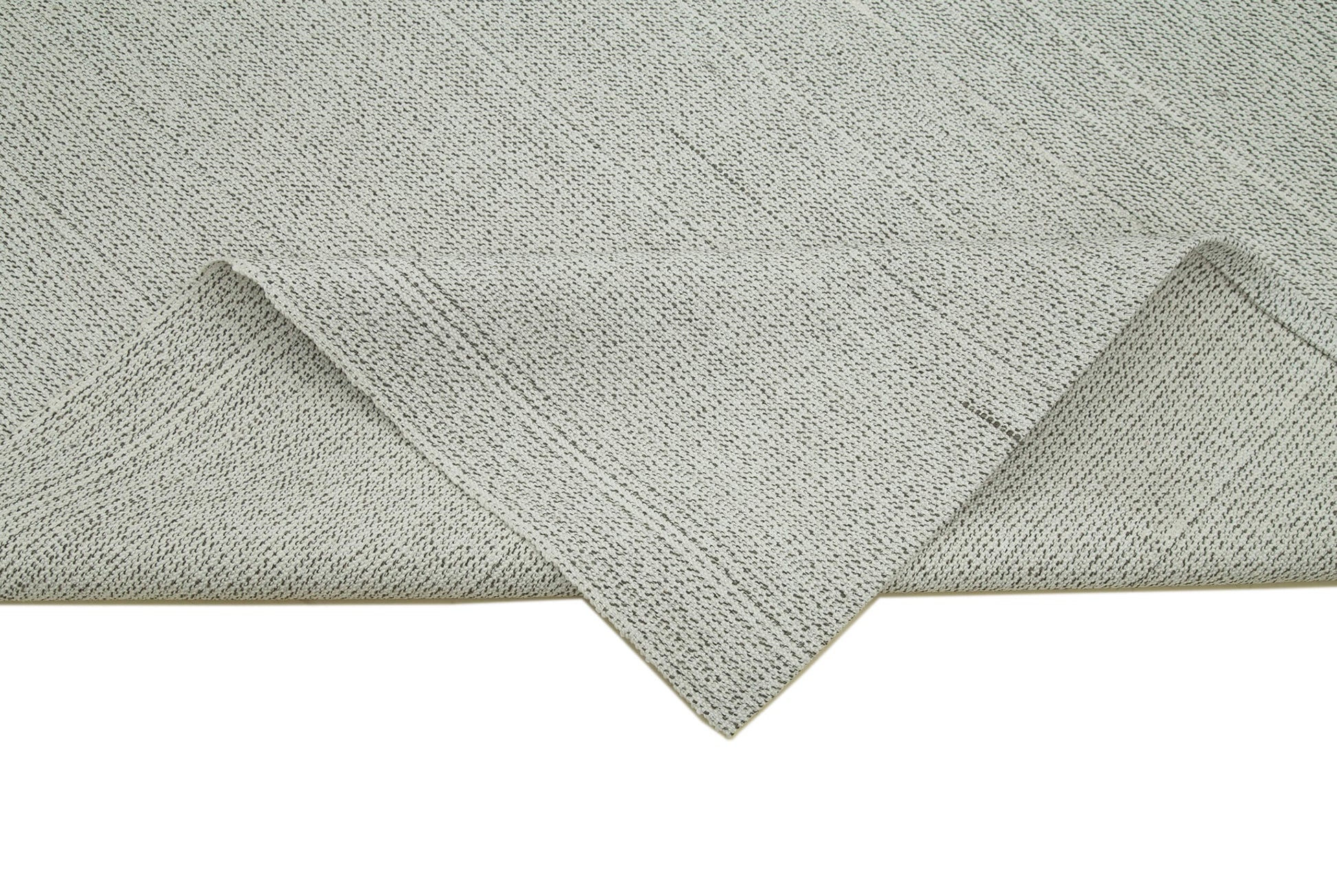 Vintage Flatweave Bej Eskitme Pamuk Yün El Dokuma Halısı 206x334 Agacan