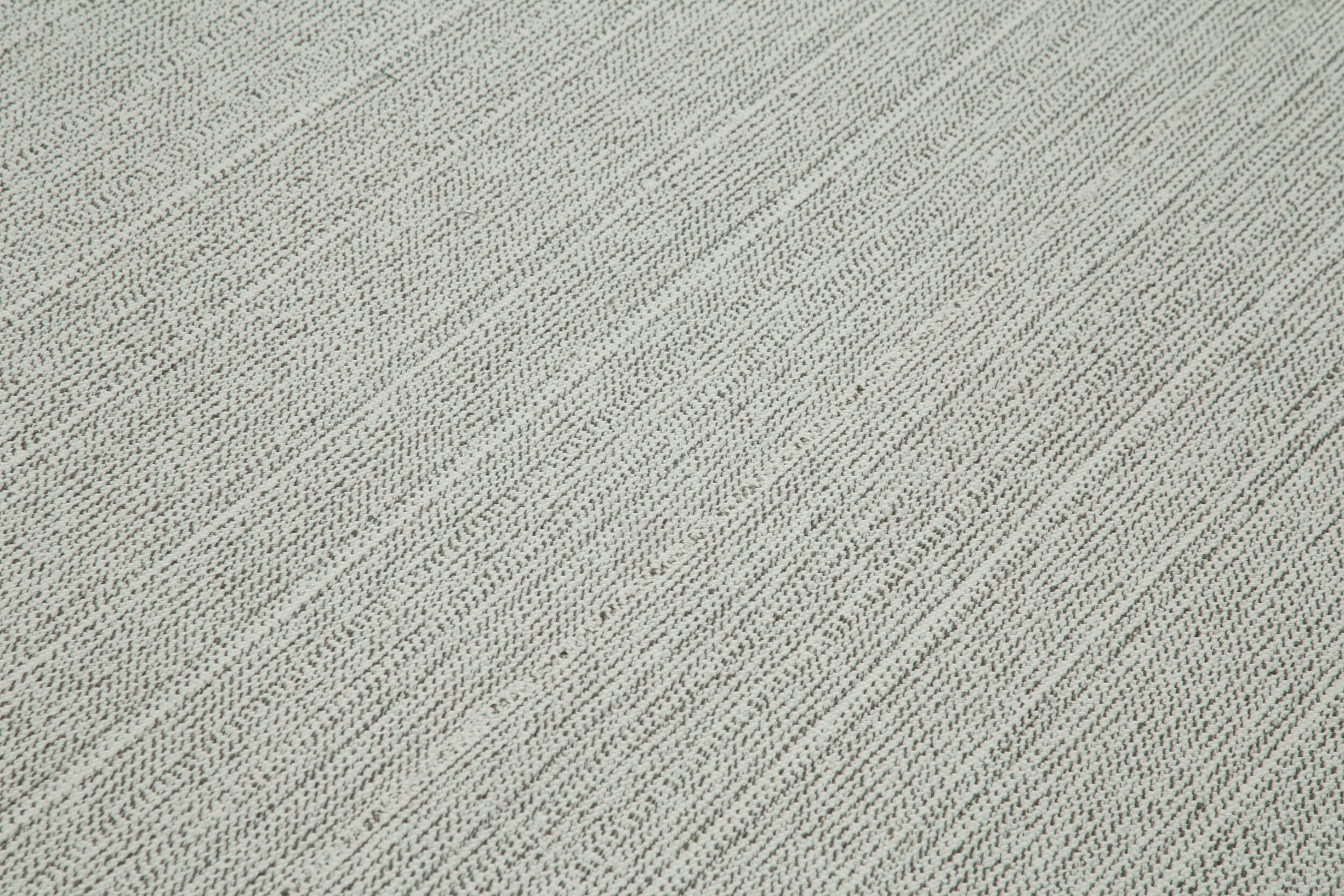 Vintage Flatweave Bej Eskitme Pamuk Yün El Dokuma Halısı 205x300 Agacan