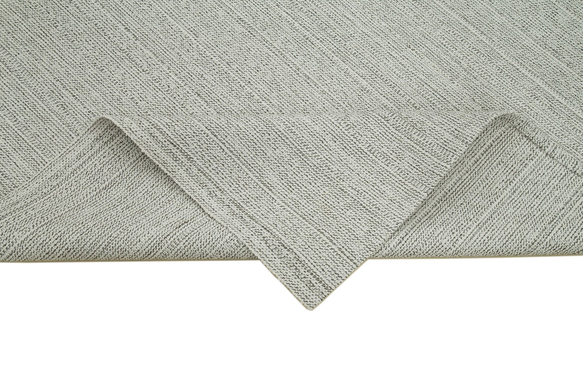 Vintage Flatweave Bej Eskitme Pamuk Yün El Dokuma Halısı 205x300 Agacan