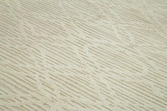 Morocco Bej Geometrik Yün Pamuk El Dokuma Halısı 274x366 Agacan