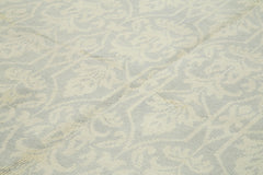 Morocco Bej Geometrik Yün Pamuk El Dokuma Halısı 274x361 Agacan