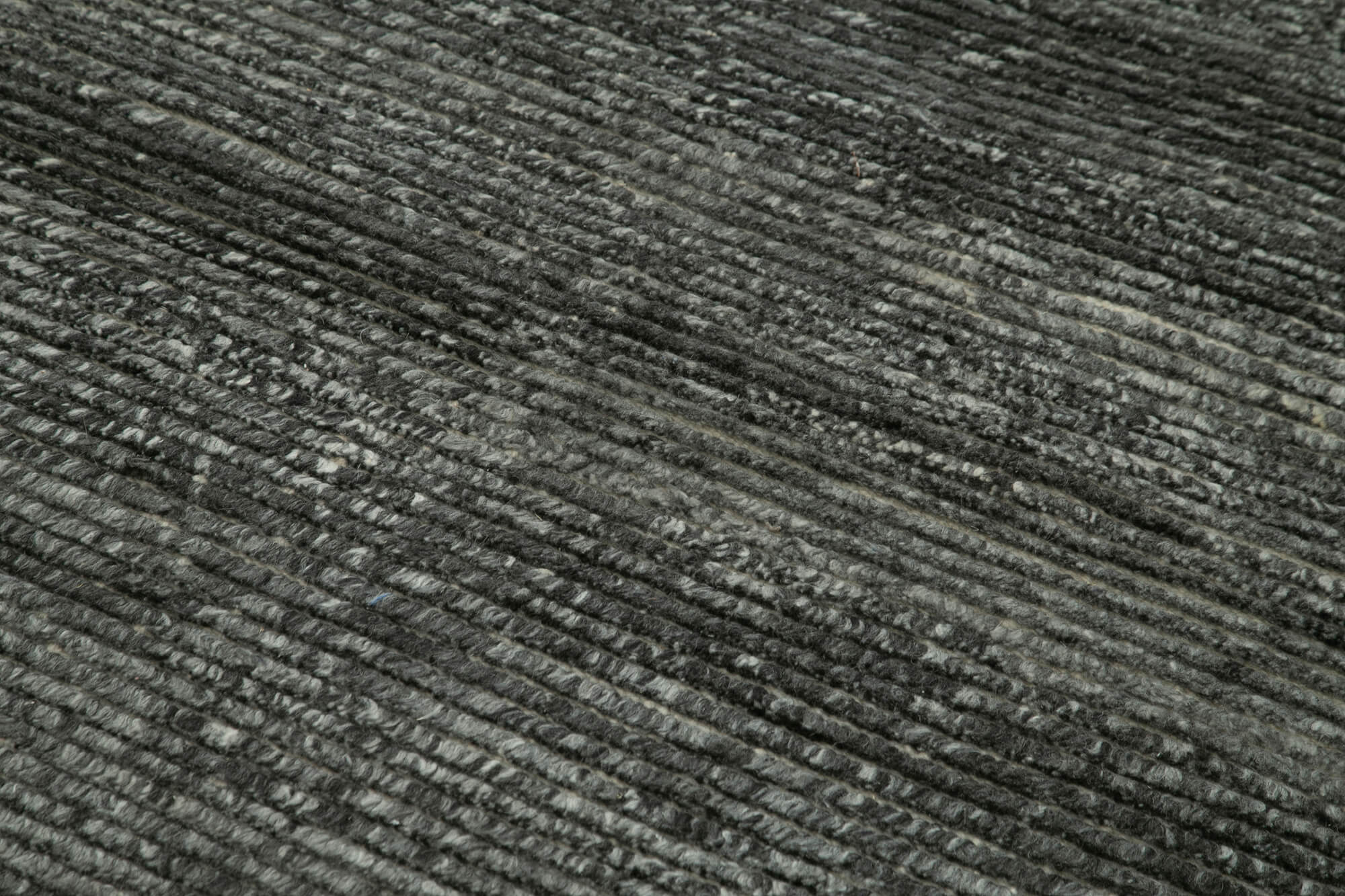 Morocco Gri Geometrik Yün Pamuk El Dokuma Halısı 152x244 Agacan