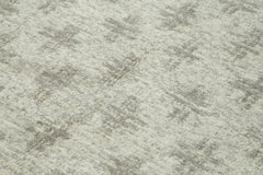 Morocco Bej Geometrik Yün Pamuk El Dokuma Halısı 183x274 Agacan