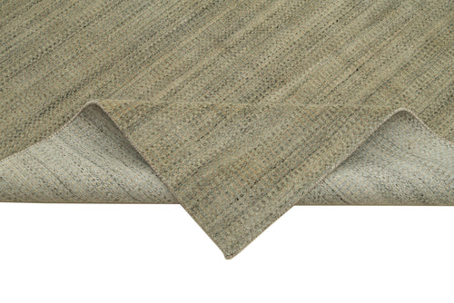 Morocco Bej Geometrik Yün Pamuk El Dokuma Halısı 274x366 Agacan