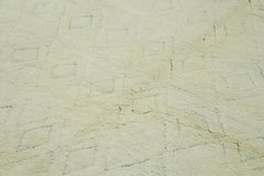 Morocco Bej Geometrik Yün Pamuk El Dokuma Halısı 267x343 Agacan