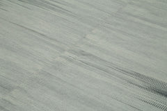 Degrade Kilim Gri Çizgili Pamuk Yün El Dokuma Halısı 300x387 Agacan