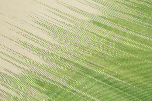 Degrade Kilim Bej Çizgili Pamuk Yün El Dokuma Halısı 174x257 Agacan