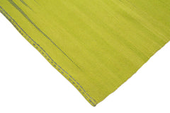 Degrade Kilim Gri Çizgili Pamuk Yün El Dokuma Halısı 178x263 Agacan