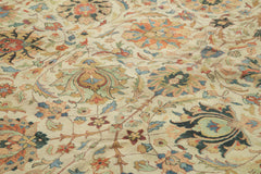 Tebriz Bej Klasik Pamuk Yün El Dokuma Halısı 466x506 Agacan