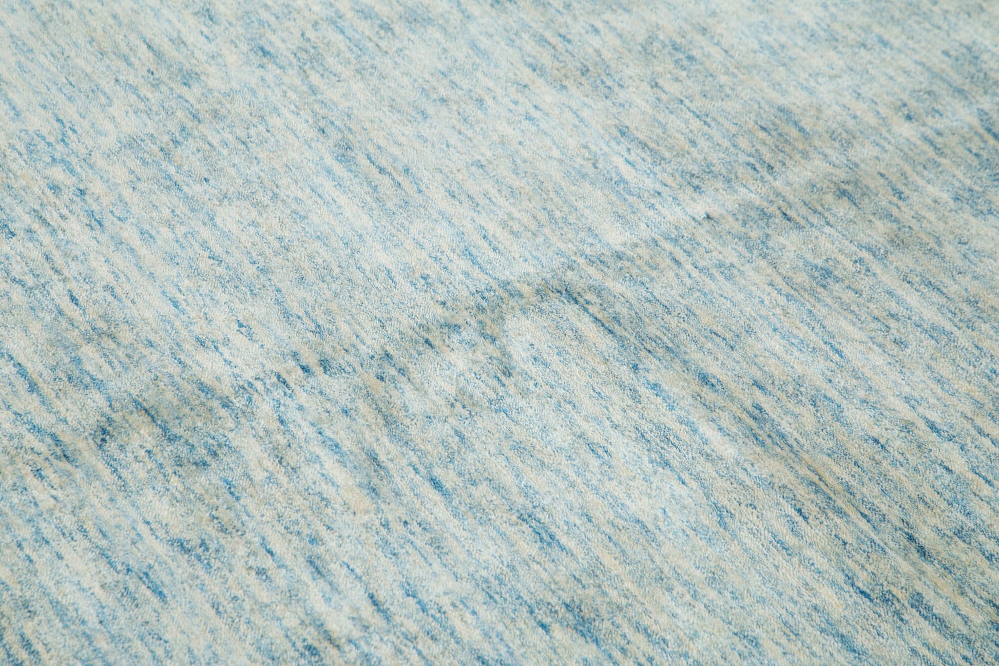 Tebriz Mavi Klasik Pamuk Yün El Dokuma Halısı 297x409 Agacan