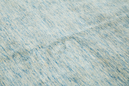 Tebriz Mavi Klasik Pamuk Yün El Dokuma Halısı 297x409 Agacan