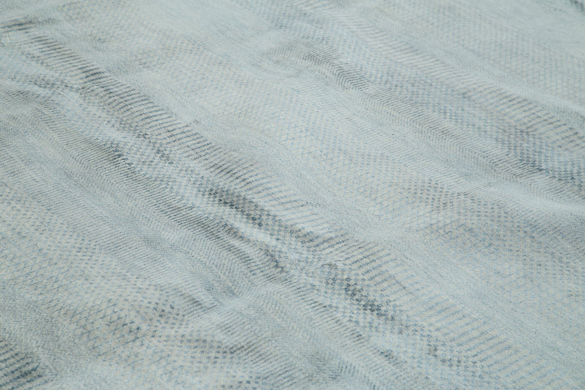 Tebriz Mavi Klasik Pamuk Yün El Dokuma Halısı 429x605 Agacan