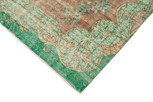 Kayseri Vintage Bej Eskitme Pamuk Yün El Dokuma Halısı 165x288 Agacan