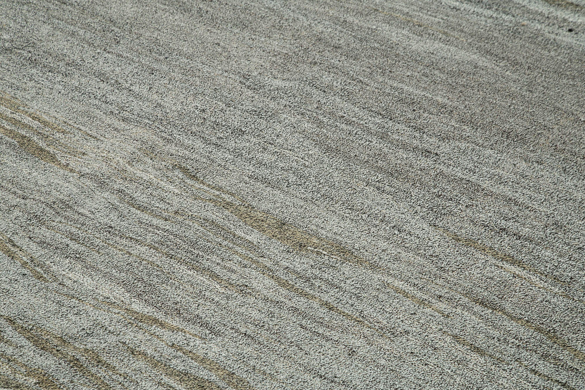 Scrap Gri Geometrik Pamuk Yün El Dokuma Halısı 300x407 Agacan