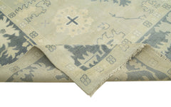 Tebriz Bej Klasik Pamuk Yün El Dokuma Halısı 281x357 Agacan