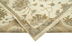 Tebriz Bej Klasik Pamuk Yün El Dokuma Halısı 278x357 Agacan