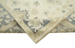 Tebriz Bej Klasik Pamuk Yün El Dokuma Halısı 271x363 Agacan