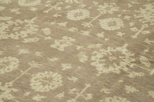 Tebriz Bej Klasik Pamuk Yün El Dokuma Halısı 284x415 Agacan