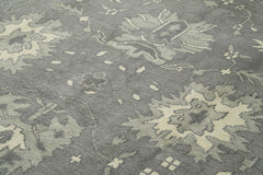 Tebriz Bej Klasik Pamuk Yün El Dokuma Halısı 301x425 Agacan