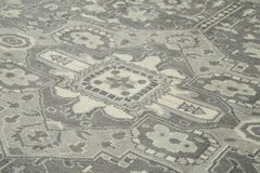 Tebriz Bej Klasik Pamuk Yün El Dokuma Halısı 303x425 Agacan