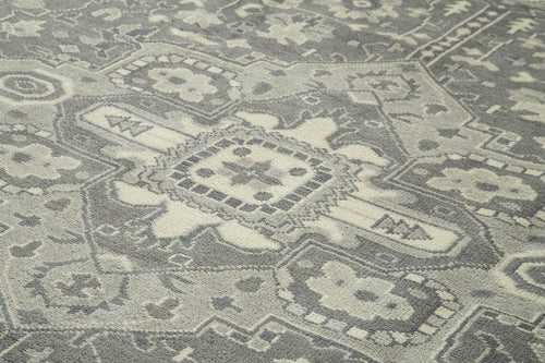 Tebriz Bej Klasik Pamuk Yün El Dokuma Halısı 303x425 Agacan